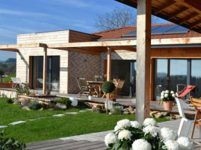 Gîte en bois avec piscine naturelle, 3 chambres avec terrasses privatives - FR-1-496-258